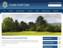 Tablet Screenshot of castlegc.ie
